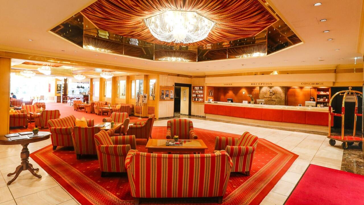 Die Lobby des Hotel Sheraton Grand Salzburg wird komplett umgestaltet. 