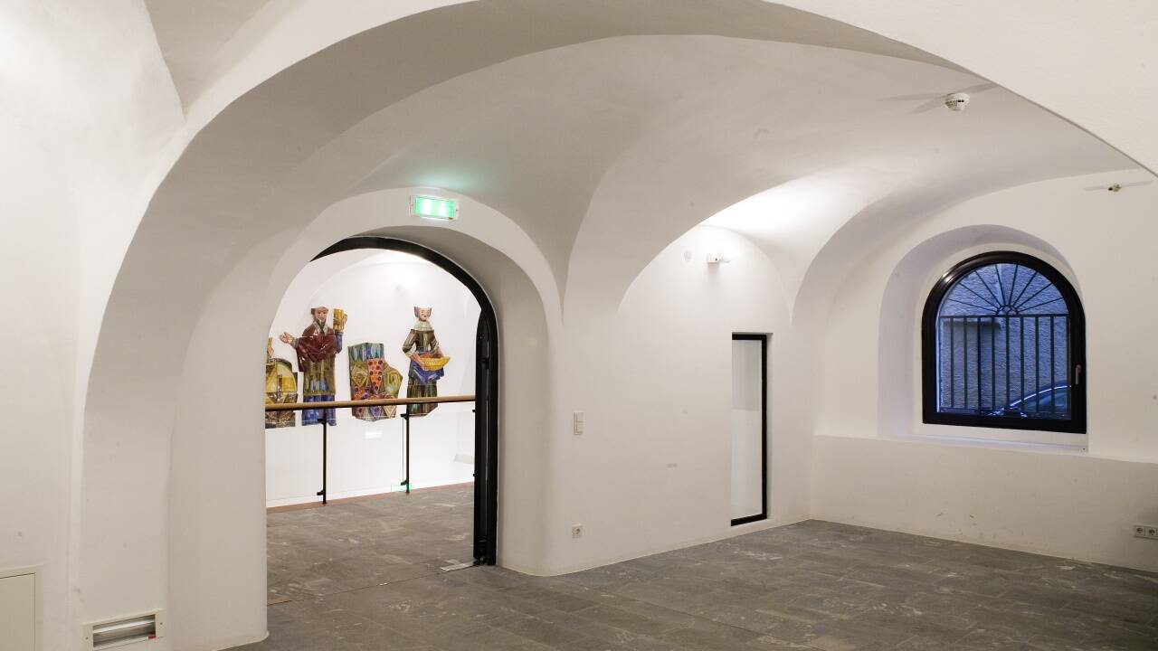 Blick in das Foyer.  