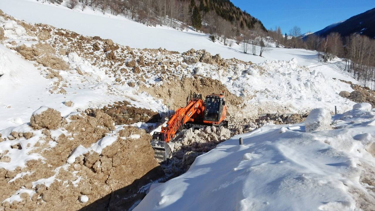 Räumungsarbeiten in Muhr (Archivbild) Räumungsarbeiten in Muhr (Archivbild)