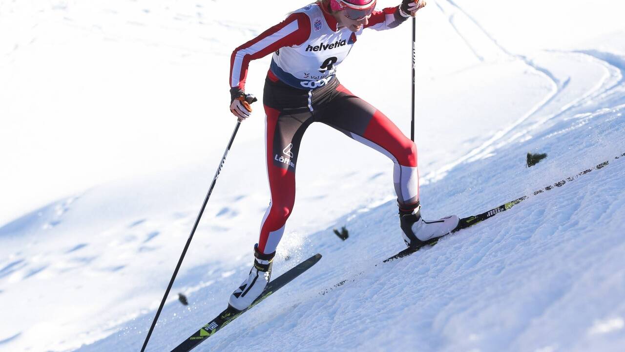 Teresa Stadlober ist Österreichs Langlauf-Star bei der Heim-WM.  Teresa Stadlober ist Österreichs Langlauf-Star bei der Heim-WM.