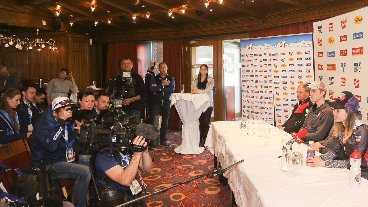 Eröffnungspressekonferenz des ÖSV im Casino Seefeld. 