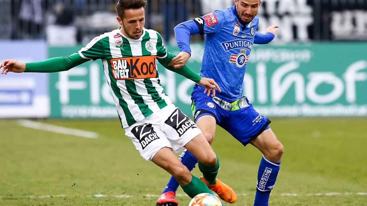 Mattersburg rang Sturm Graz einen Punkt ab 