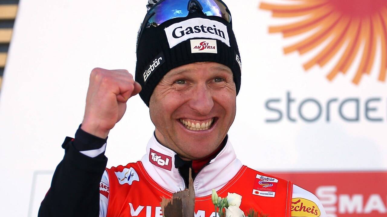 WM-Silber für Bernhard Gruber im Normalschanzenbewerb der Nordischen Kombinierer in Seefeld. 
