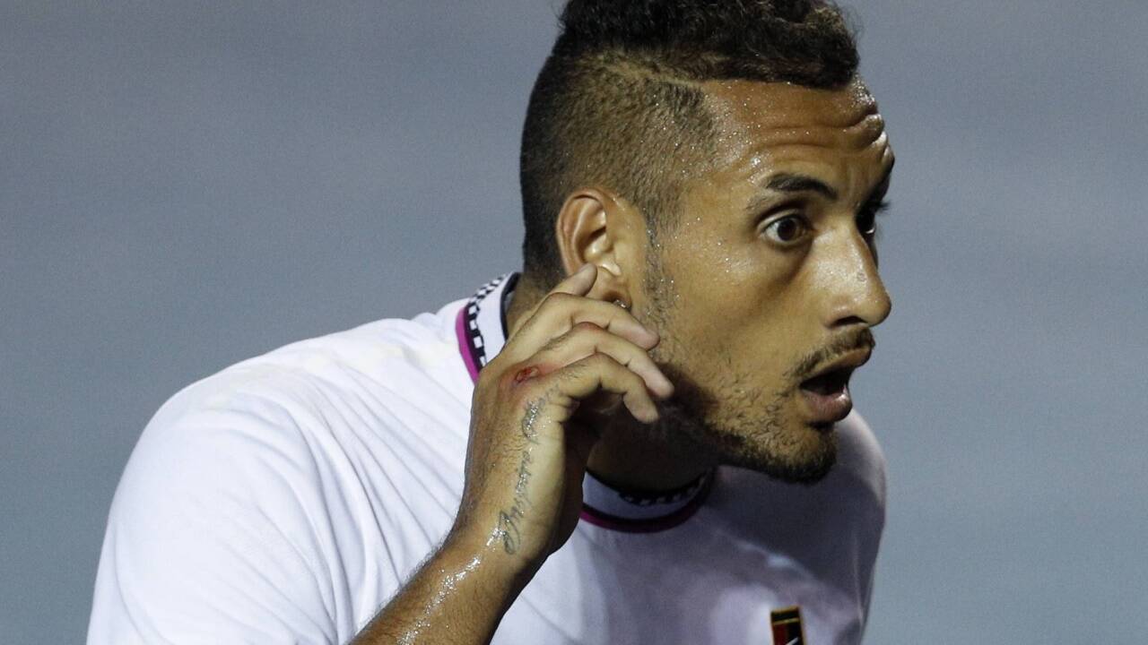 Nick Kyrgios polarisiert die Tenniswelt. Nick Kyrgios polarisiert die Tenniswelt.