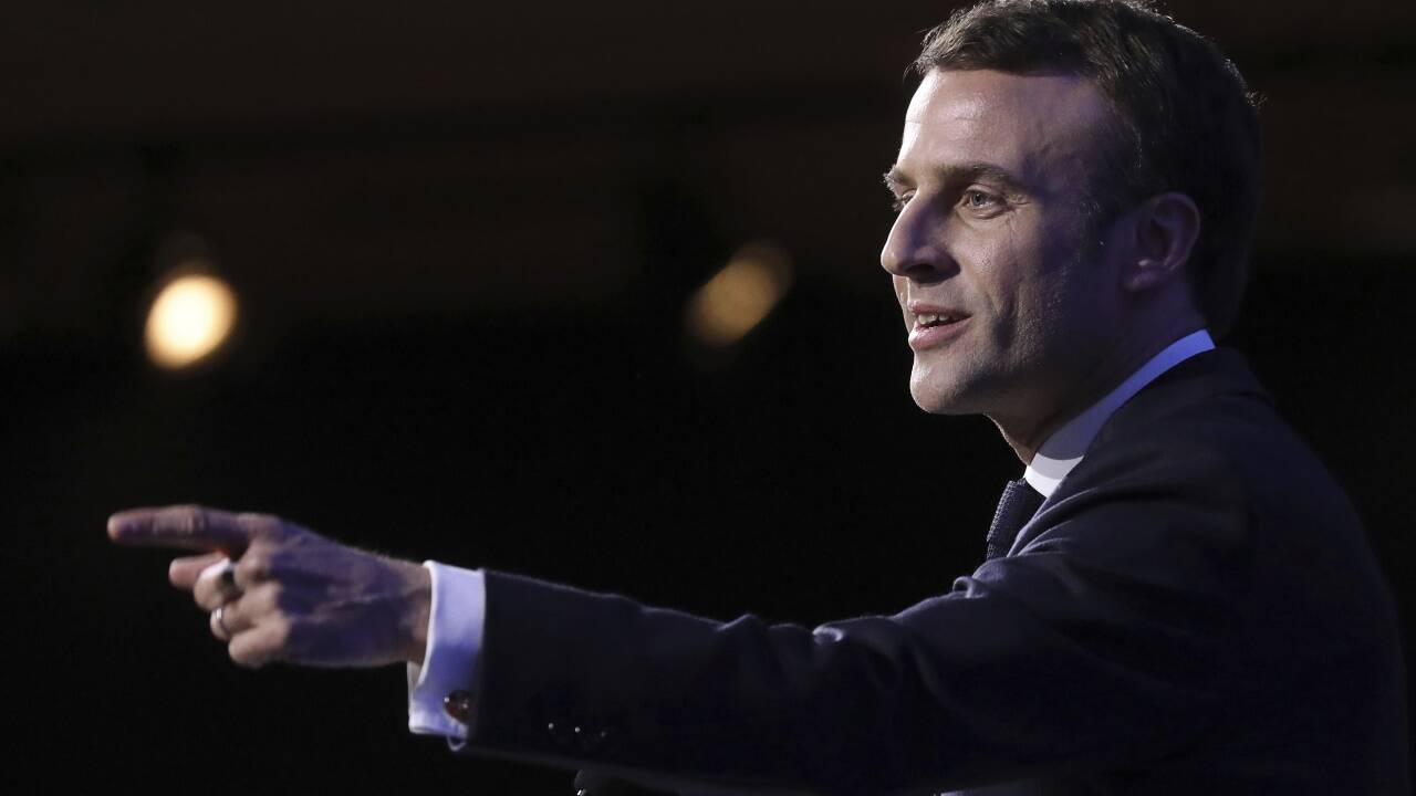 Emmanuel Macron fordert ein moderneres Europa.  
