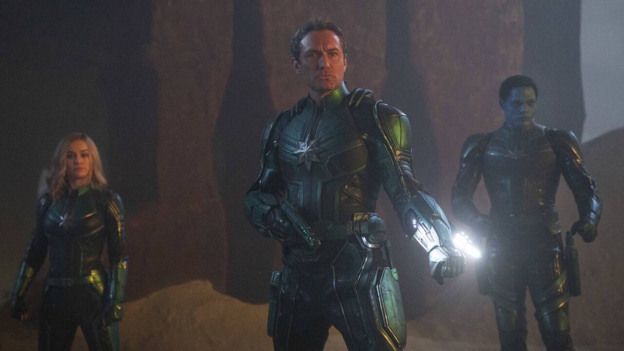 Bilder zum Film „Captain Marvel“.  Bilder zum Film „Captain Marvel“.
