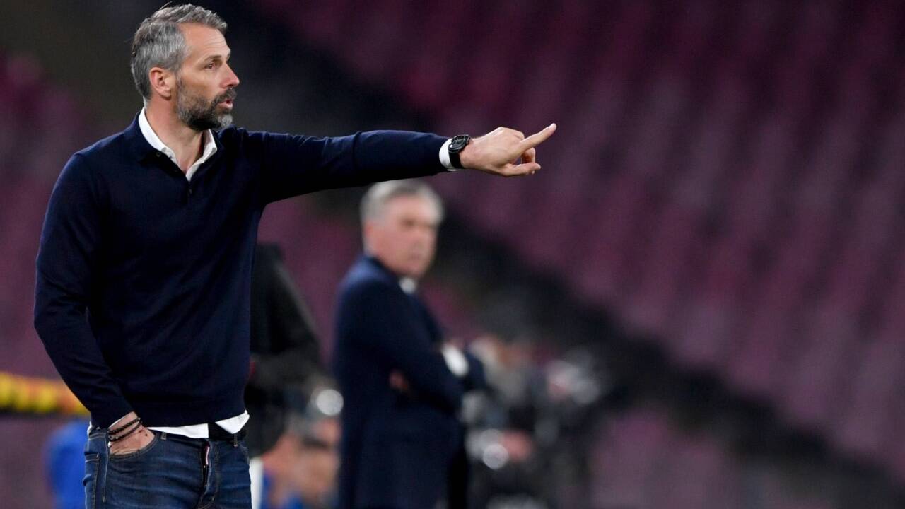 Marco Rose vs. Carlo Ancelotti.   Marco Rose vs. Carlo Ancelotti.