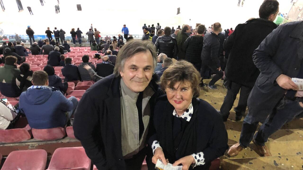 Festspiele in Neapel: Markus Hinterhäuser und Helga Rabl-Stadler  
