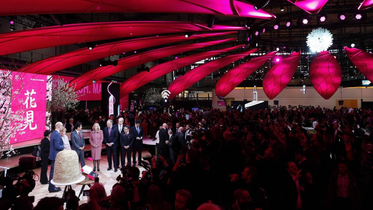 Der Andrang auf der CeBIT war neuerlich beachtlich. 