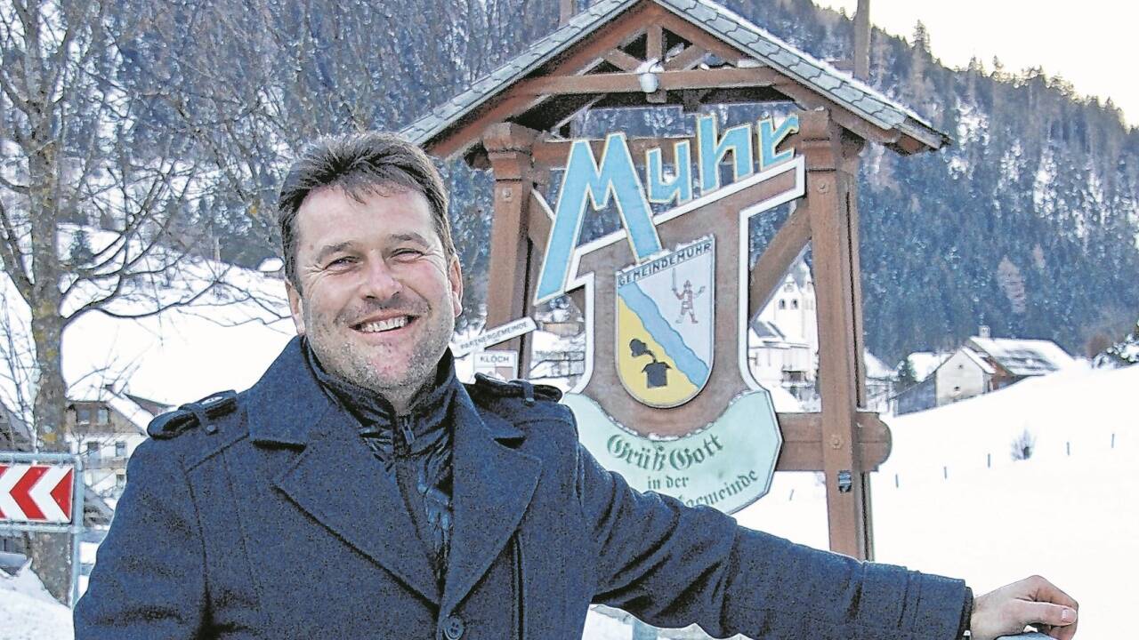 ÖVP-Kandidat Hans-Jürgen Schiefer „drehte“ die bisher rote Gemeinde Muhr um.  