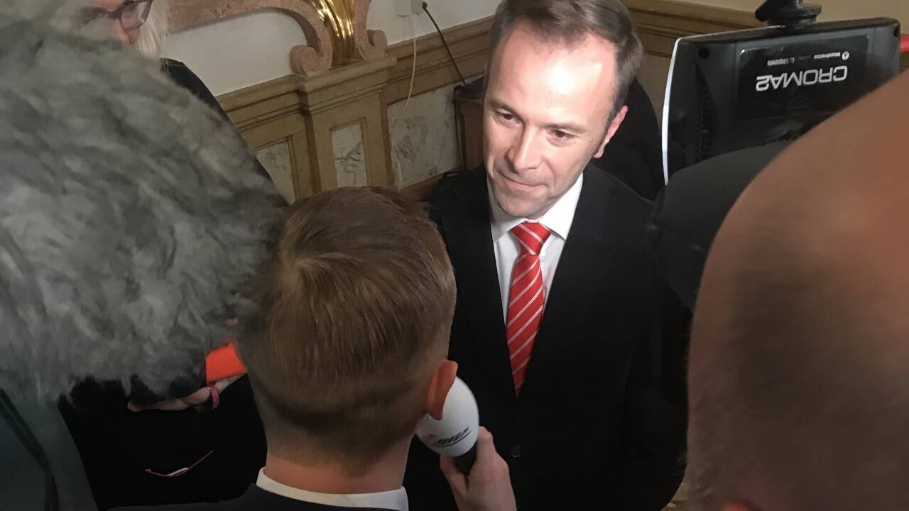 Sichtlich enttäuscht: SPÖ-Mann Bernhard Auinger.  