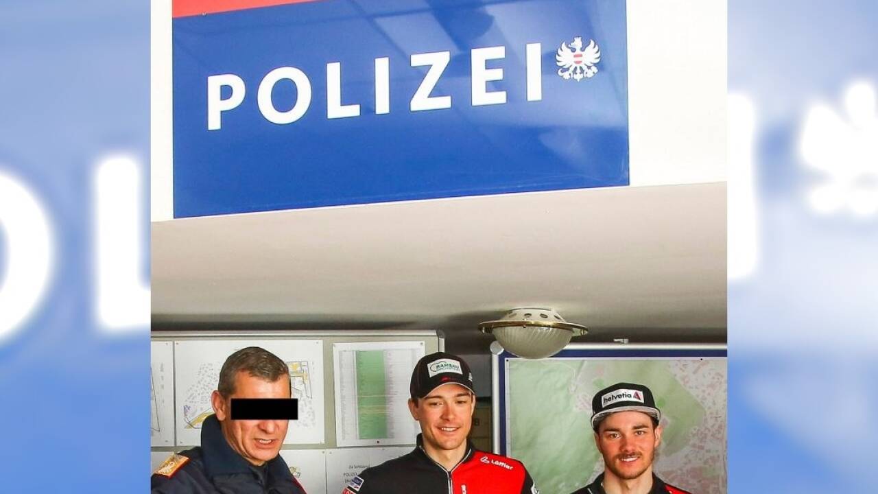 Die Langläufer Max Hauke (l.) und Dominik Baldauf sind gefragte Interviewpartner.Zu Recht?  Die Langläufer Max Hauke (l.) und Dominik Baldauf sind gefragte Interviewpartner.Zu Recht?