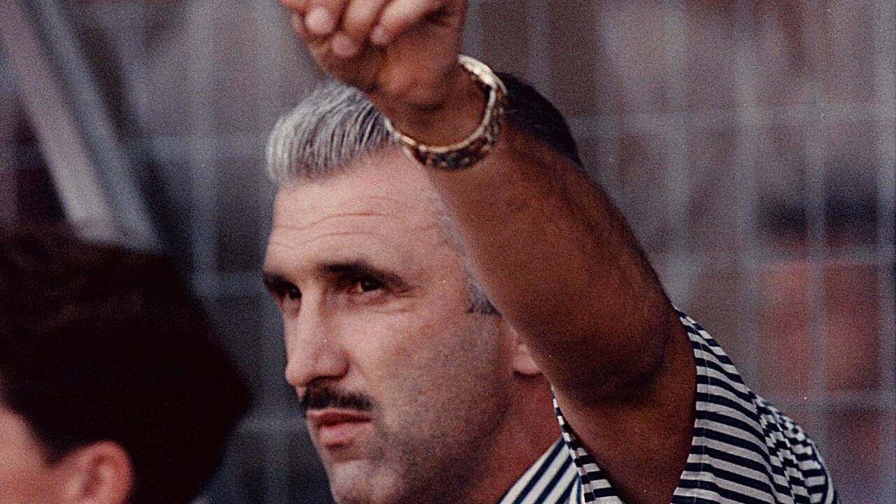Hans Krankl als Mödling-Trainer.  