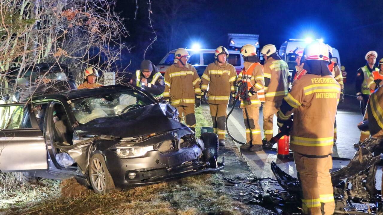 Auf Höhe Acharting ereignete sich der Unfall.  