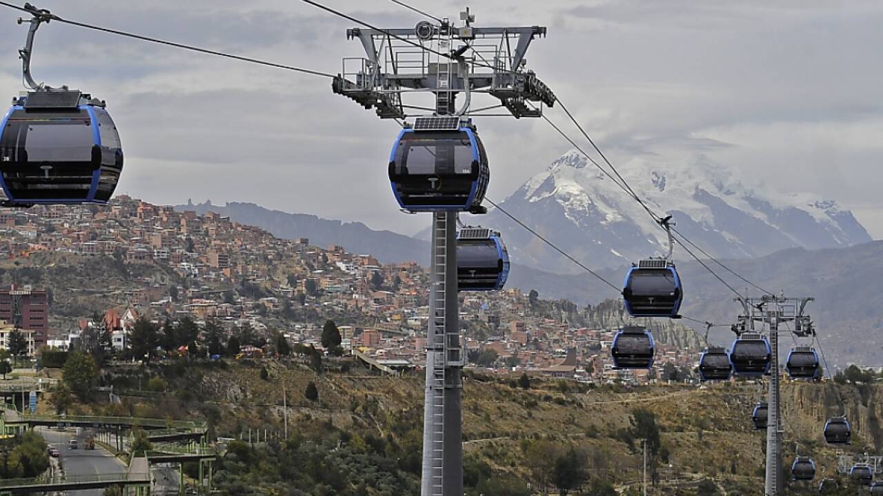 Seit 2014 sind die Seilbahnen in Betrieb 