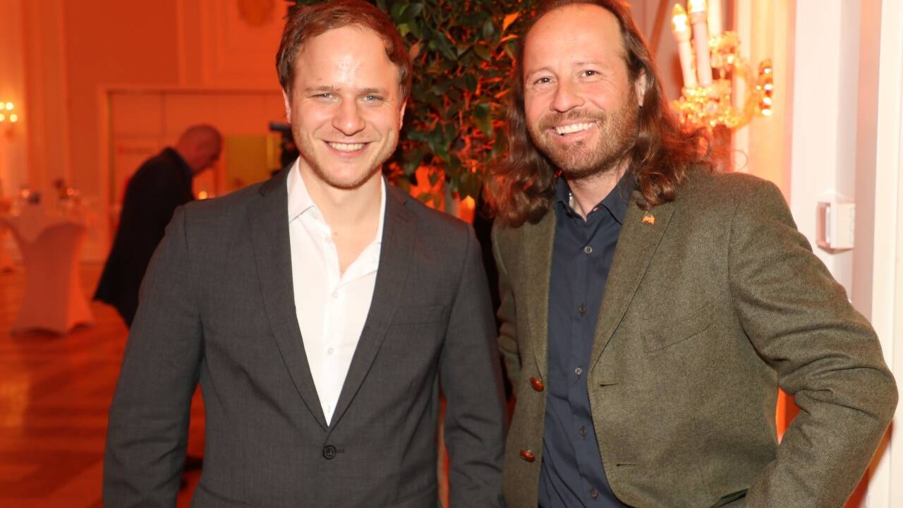 Salzburgs Star-Regisseur Adrian Goiginger (l.) mit Paul Estrella. 