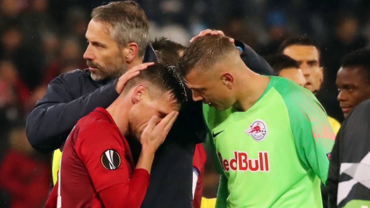 Rose musste seine Spieler trösten  Rose musste seine Spieler trösten