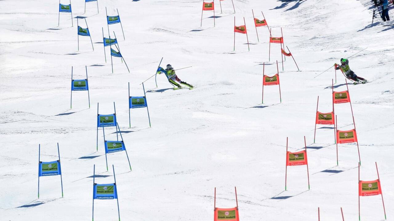 Mixed-Teambewerb in Soldeu. 