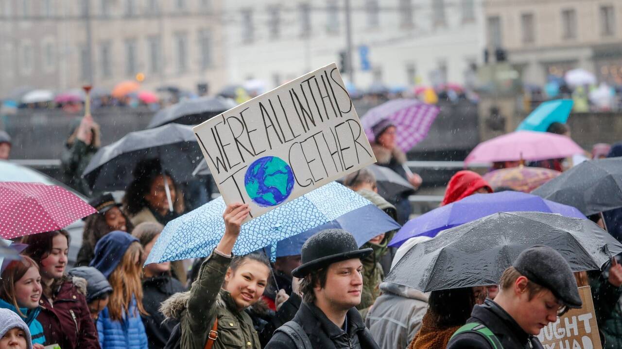 Schulstreik-Bilder aus Salzburg 