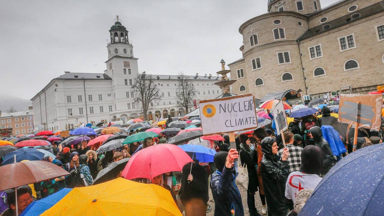 Schulkstreik fürs Klima in Salzburg 