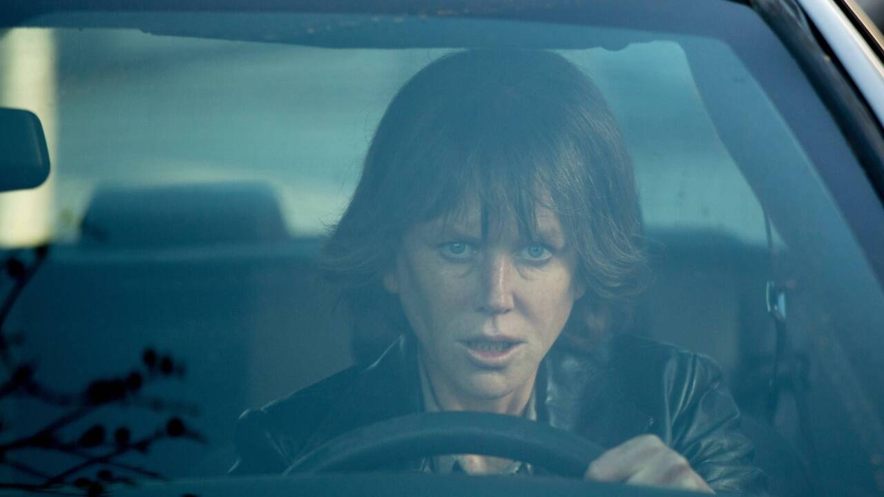 Bilder zum Film „Destroyer“. 