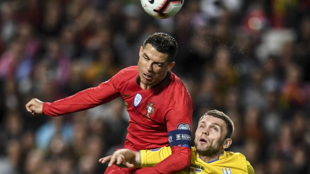 Kein Erfolgserlebnis für Ronaldo gegen die Ukraine Kein Erfolgserlebnis für Ronaldo gegen die Ukraine