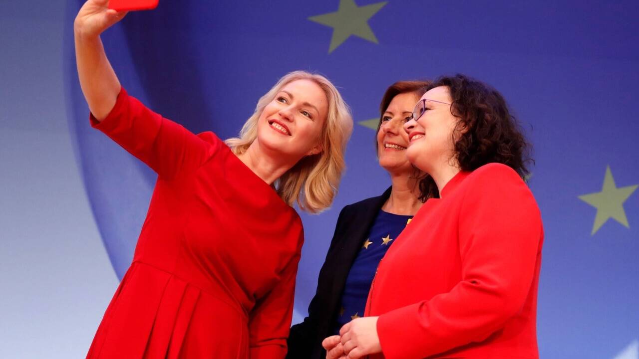 Nahles warnte vor Erstarken von 'Hetzern und Ewiggestrigen' 