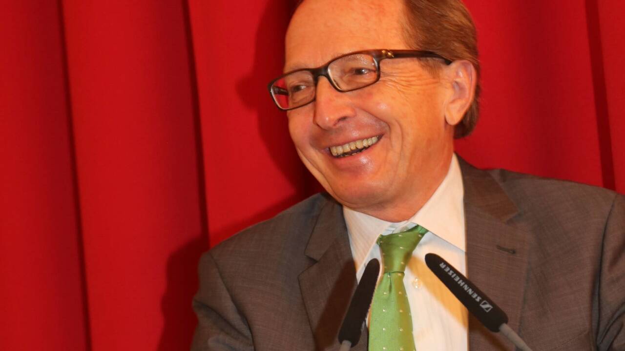 Die Schlussworte hatte Helmut Hüttinger parat.  