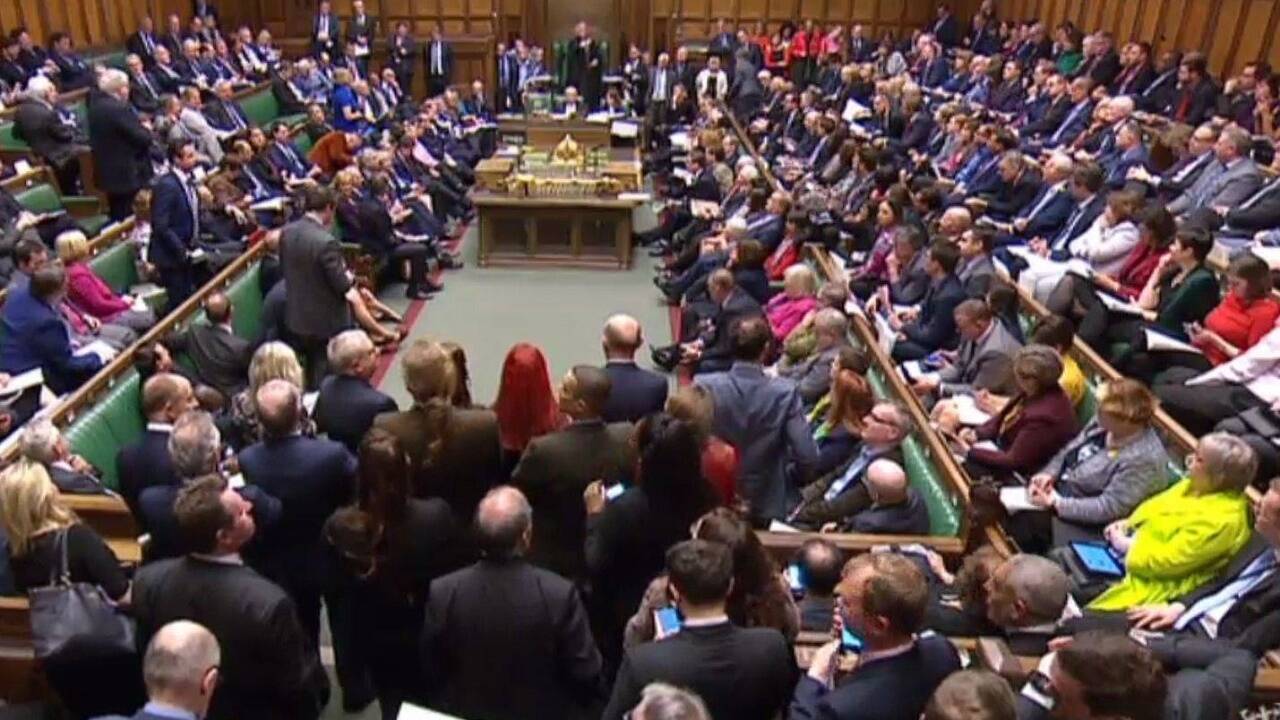 Keine Lösung – Brexit-Abstimmung in London. Keine Lösung – Brexit-Abstimmung in London.