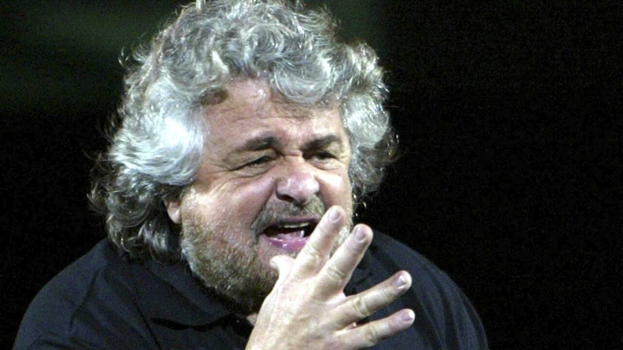Beppe Grillo wurde zum Gesicht der italienischen Fünf-Sterne-Bewegung. Beppe Grillo wurde zum Gesicht der italienischen Fünf-Sterne-Bewegung.