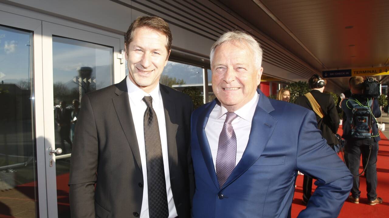 Auch bei der Leonidas 2019 mit dabei: ÖFB-Teamchef Franco Foda und ÖFB-Präsident Leo Windtner. 