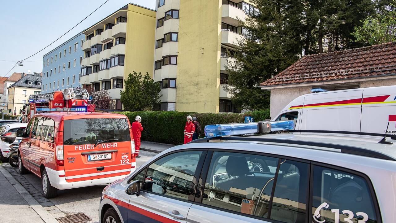 Einsatz in der Plainstraße. 