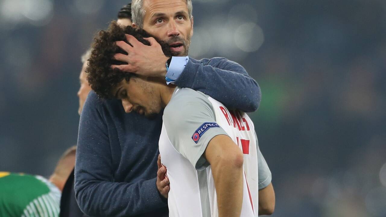 ...und große Enttäuschung nach dem knapp verpassten Finaleinzug gegen Marseille mit André Ramalho.  