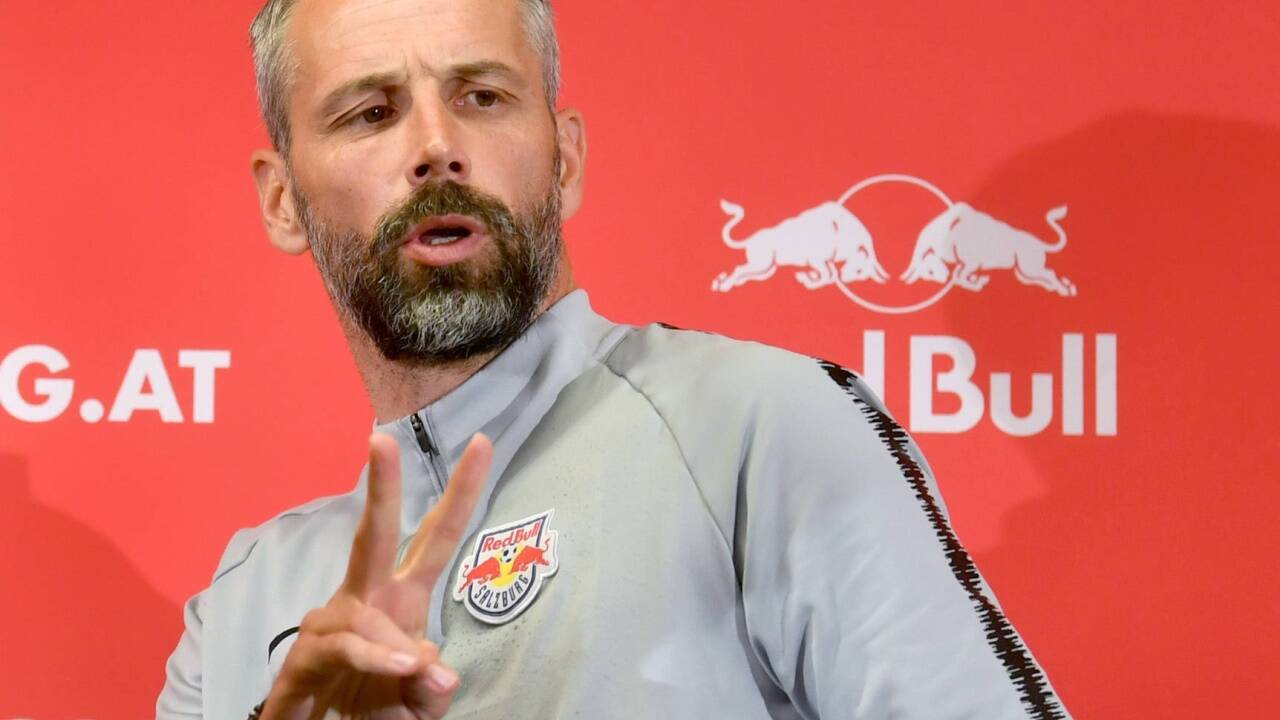 Salzburg-Trainer Marco Rose wird nächste Saison Coach bei Mönchengladbach. 