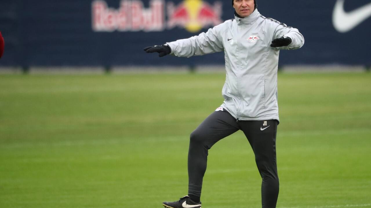 Der US-Amerikaner Jesse Marsch, 45, geht als Favorit ins Rennen um den Cheftrainer-Sessel. Der US-Amerikaner Jesse Marsch, 45, geht als Favorit ins Rennen um den Cheftrainer-Sessel.