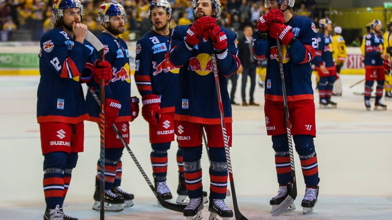 ... Enttäuschung bei den Eisbullen. 