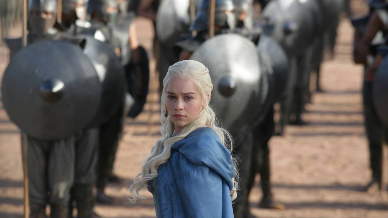 Emilia Clarke kämpft um den Eisernen Thron.  