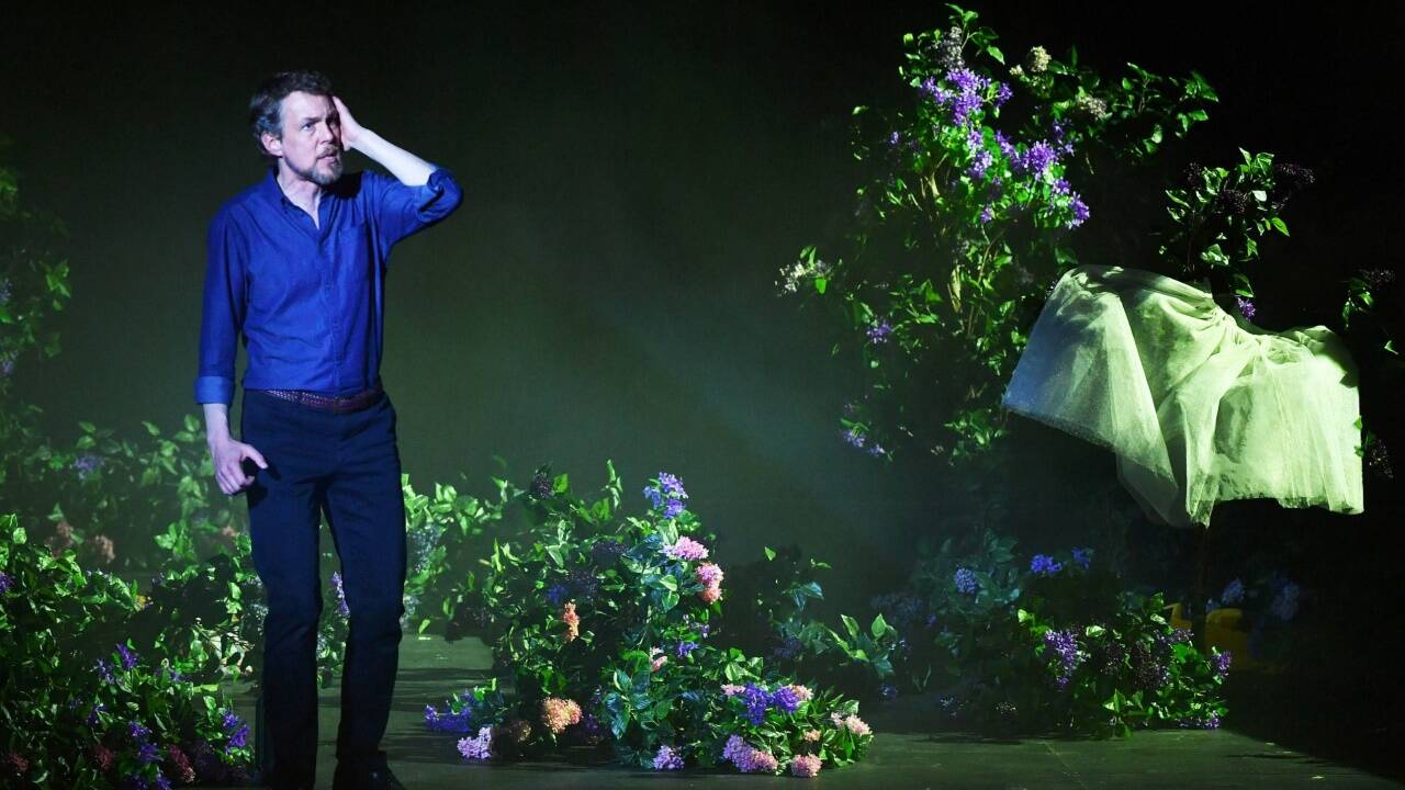 Georg Zeppenfeld als Hans Sachs. Georg Zeppenfeld als Hans Sachs.