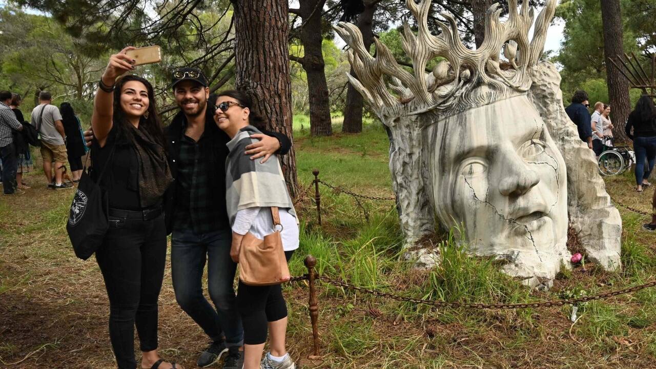 „Game of Thrones“ worldwide – hier im Centennial Park in Sydney (Australien). 