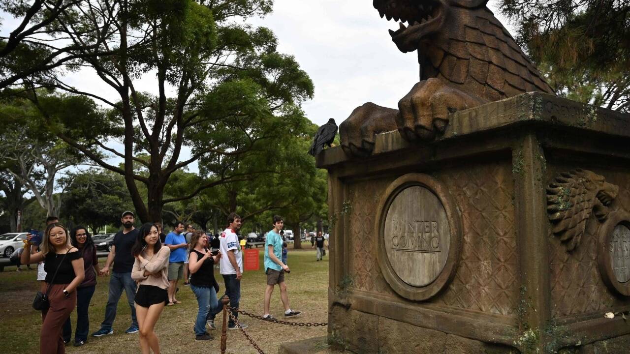 „Game of Thrones“ worldwide – hier im Centennial Park in Sydney (Australien). 