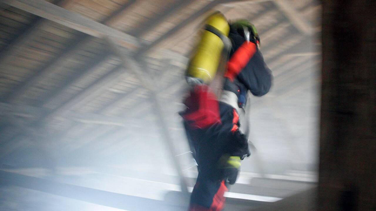 Feuerwehreinsatz beim Salzburger Dom am 25. Juli 2007. 