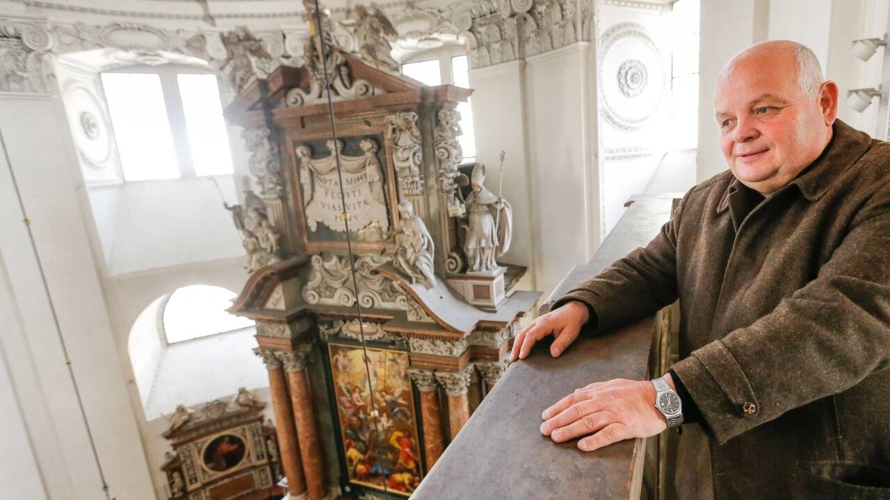 Dombaumeister Hermann Aigner: „Perfekten Brandschutz gibt es nicht“. 