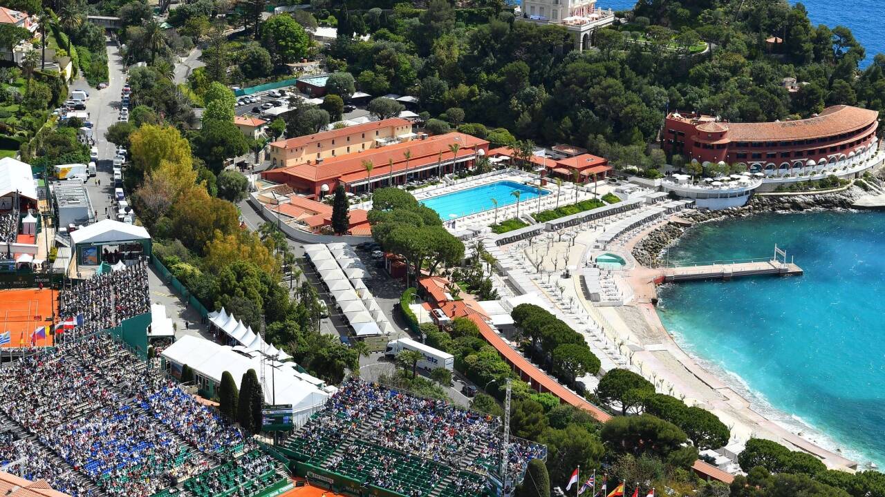 Der mondäne Monte Carlo Country Club beeindruckt. Der mondäne Monte Carlo Country Club beeindruckt.