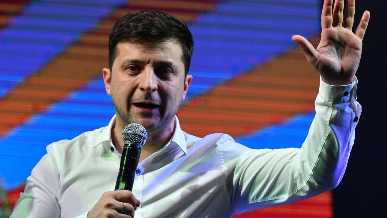 Wladimir Selenski vermischt Show und Realität- Wladimir Selenski vermischt Show und Realität-