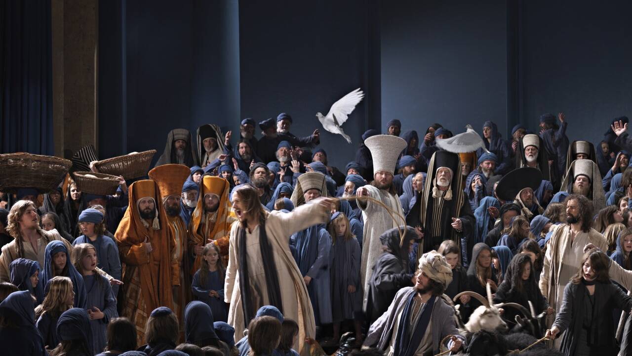 Passionsspiele in Oberammergau.  Passionsspiele in Oberammergau.