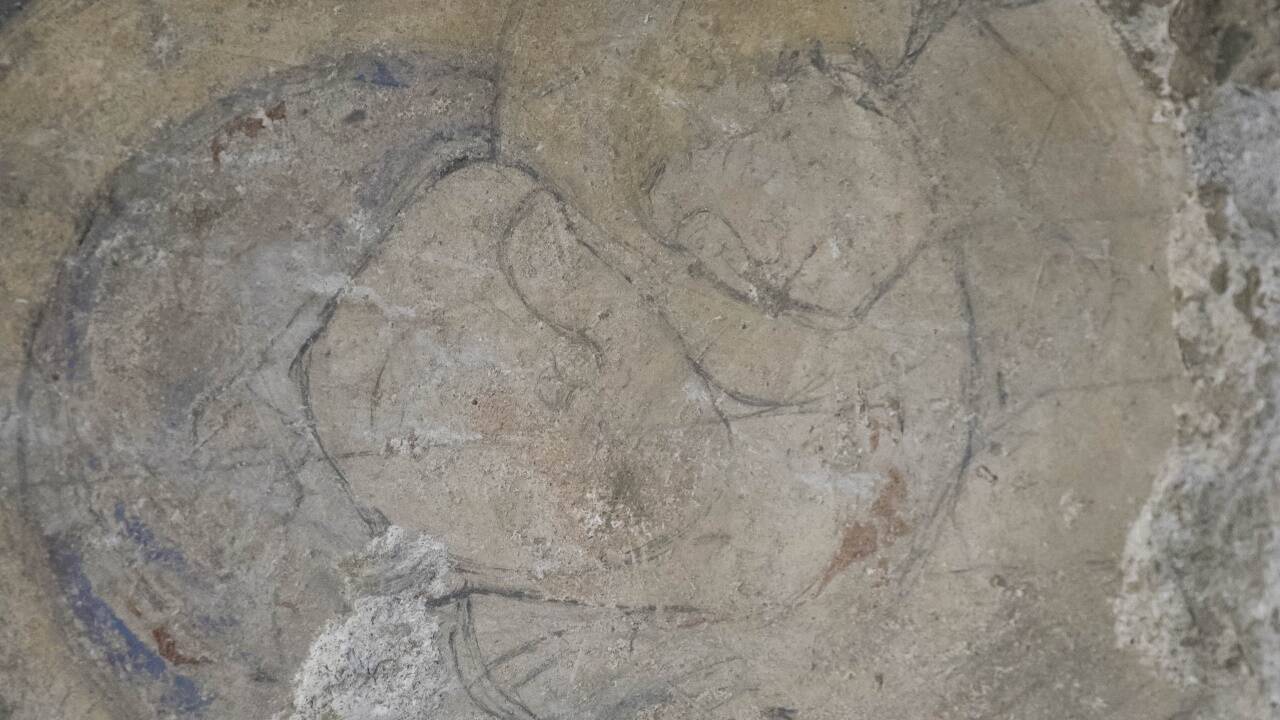 Renovierungsarbeiten in St. Peter  Renovierungsarbeiten in St. Peter