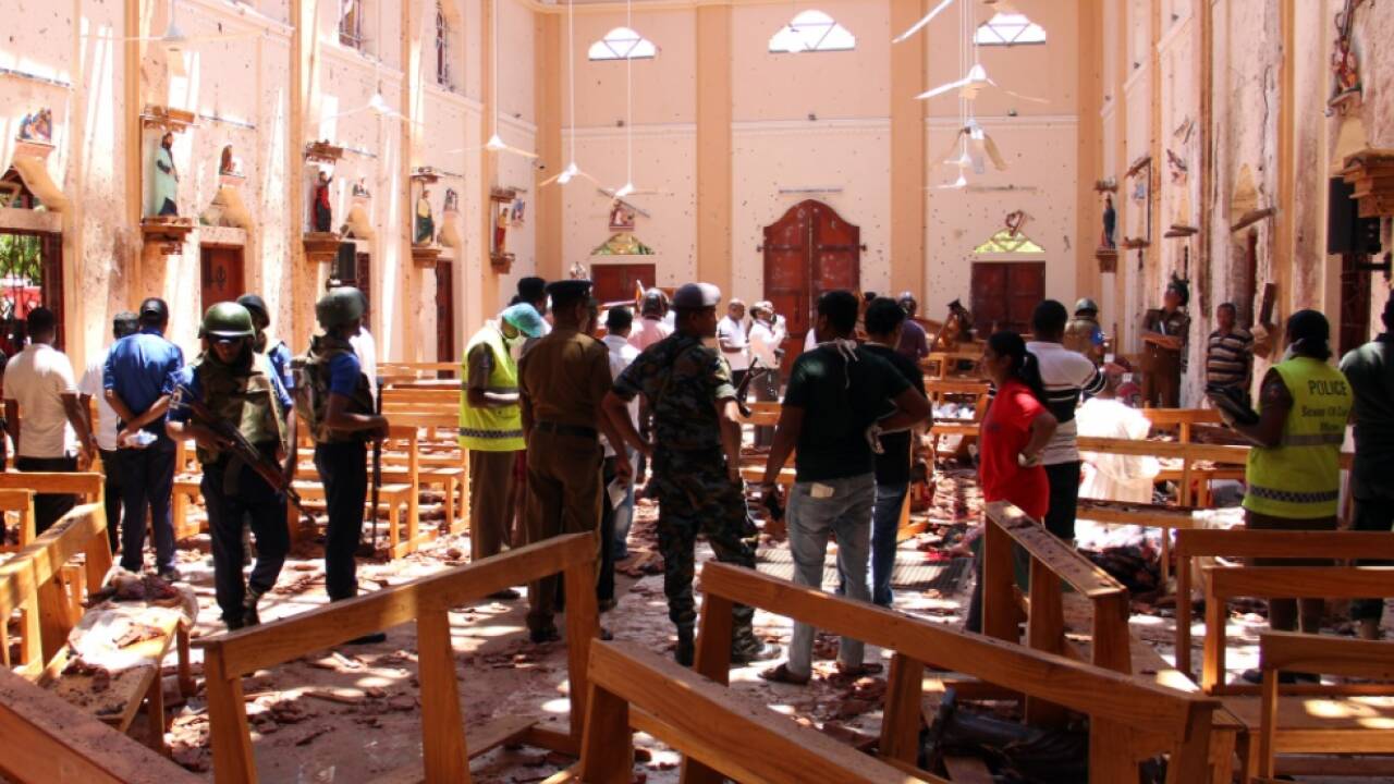 In den Kirchen gab es die meisten Opfer  In den Kirchen gab es die meisten Opfer