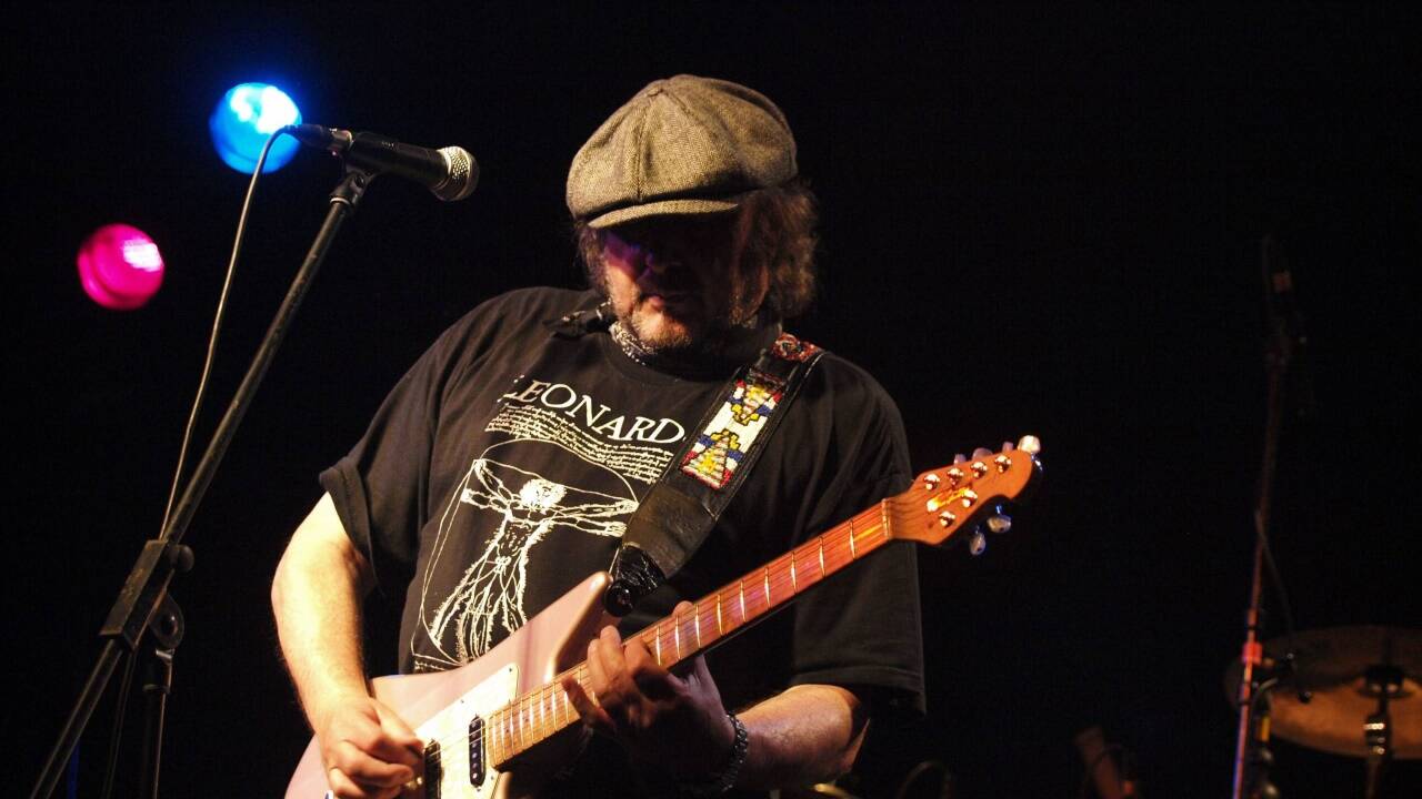 Der Blueser Miller Anderson. 