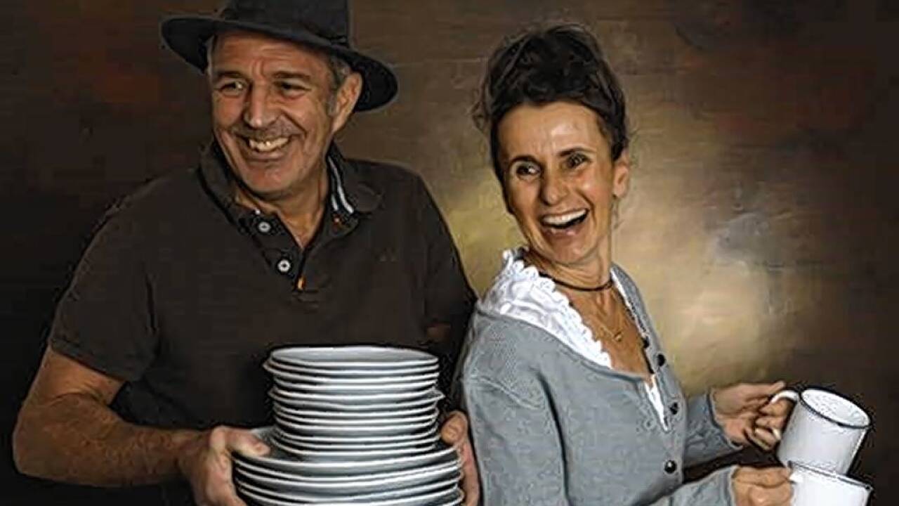 Anton Langer und Uschi Klumaier-Wiebecke.  