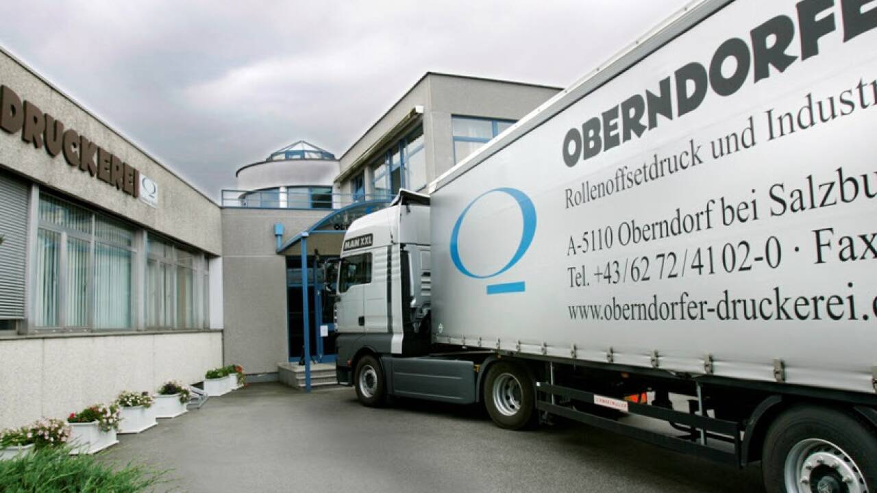 Schwierige Zeiten für die Oberndorfer Druckerei: Am Donnerstag wurde das Konkursverfahren über das Unternehmen (im Archivbild) eröffnet.  